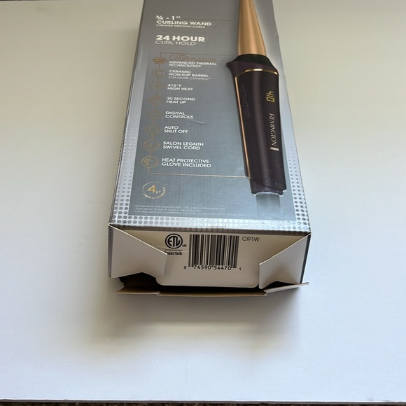 Remington Pro 1, 3/4 -1 curling wand, medium curls - Picture 3 of 7